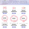 Iron & Plastic Alligator Hair Clips PHAR-TADJ0001-11-3