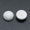 Natural Howlite Cabochons X-G-P393-R32-8MM-2