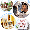 CREATCABIN 3Set 3D Butterfly PVC Mirrors Wall Stickers DIY-CN0001-85B-5