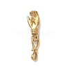 304 Stainless Steel S-Hook Clasps STAS-G373-04G-03-1