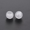 Frosted Acrylic Beads FACR-Q006-10mm-01-3