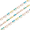 Brass Enamel Link Chains LS-CHC-E021-09A-4
