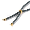 Nylon Cords Necklace Making AJEW-P116-03G-33-3