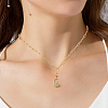 12Pcs 316L Surgical Stainless Steel Paperclip Chain Necklaces NJEW-HS00005-6