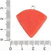 Opaque Resin Imitation Fruit Pendants RE-CBA3138-01B-P-3