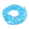 Transparent Glass Beads Strands GLAA-N018-4mm-03-2