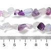 Natural Colorful Fluorite Beads Strands G-P497-01C-18-5