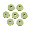 Handmade Polymer Clay Beads LS-CLAY-Q251-8.0mm-49-2