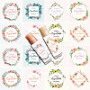 10 Sheets Paper Lip Balm Adhesive Label Stickers STIC-WH0026-019-4