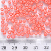 12/0 Baking Paint Glass Round Seed Beads SEED-S036-01A-12-3