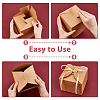 DICOSMETIC 20Pcs Folding Kraft Paper Cookies Boxes DIY-DC0002-28-4