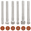 1 Set Alloy Steel Leather Stamping Tools TOOL-UN0001-53-1