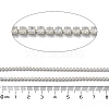 Iron Rhinestone Glass Cup Chain CH-U001-01K-3