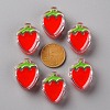 Transparent Enamel Acrylic Beads X1-TACR-S155-003-4