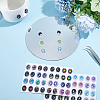 2Sheets 2 Styles Resin Doll Eyes Stickers AJEW-PH0008-85-4