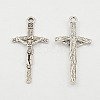 Rosary Cross and Center Sets for Rosary Bead Necklace Making TIBEP-TA0002-15AS-6