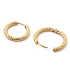 304 Stainless Steel Hoop Earrings EJEW-R017-01G-04-3