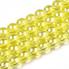 Electroplate Transparent Glass Beads Strands LS-GLAA-T032-T6mm-AB12-1