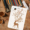 Plastic Drawing Painting Stencils Templates DIY-WH0396-467-3