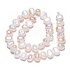 Natural Cultured Freshwater Pearl Beads Strands X-PEAR-N014-04D-01-5