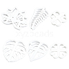 SUPERDANT 6Pcs 6 Style PP Plastic Cookie Cutters BAKE-SD0001-02-1