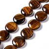 Natural Tiger Eye Beads Strands G375-26-1