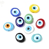 Handmade Evil Eye Lampwork Beads LAMP-G168-02-1