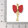 Real 18K Gold Plated Rack Plating Brass Pendants KK-Q009-06G-01-4