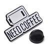 Cooffee Enamel Pins JEWB-D279-09B-08-3