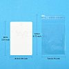 30Pcs Rectangle Paper One Pair Earring Display Cards with Hanging Hole DIY-YW0008-55A-3