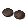 Natural Wood Links Connector Charms X-WOOD-A026-12-2
