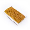 Metallic Yarn Ribbons OCOR-WH0064-48A-2