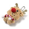 Christmas Theme Cloth Plush Doll Pendant Decorations HJEW-D030-01E-2