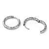 Non-Tarnish 304 Stainless Steel Huggie Hoop Earrings EJEW-H111-02D-P-2