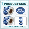 Coated Paper Self-adhesive Stickers AJEW-WH0816-175G-2