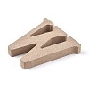 Letter Unfinished Wood Slices DIY-WH0162-62W-2