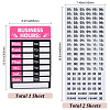 Gorgecraft PVC Business Hours Sign Stickers DIY-GF0008-69B-2