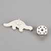 Spray Painted Alloy Brooches JEWB-S011-134-RS-3