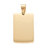 304 Stainless Steel Pendants STAS-F272-02G-1