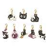 Alloy Enamel Pendants Decoration HJEW-JM02984-2