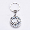 Opalite Keychain KEYC-G043-B03-1