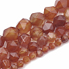 Natural Carnelian Beads Strands G-S332-6mm-005-2