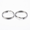 Tarnish Resistant 304 Stainless Steel Split Rings LS-STAS-H413-07P-E-2
