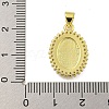 Religion Theme Rack Plating Brass Micro Pave Cubic Zirconia Pendants KK-C074-40G-03-3