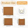 3Pcs 3 Sizes Felt Bag Organizer Inserts FIND-WH0172-16B-2