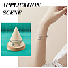 10Pcs 304 Stainless Steel Expandable Bangle for Girl Women BJEW-DC0001-03-5