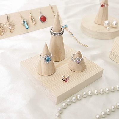 Wood Ring Displays RDIS-OC0001-01-1