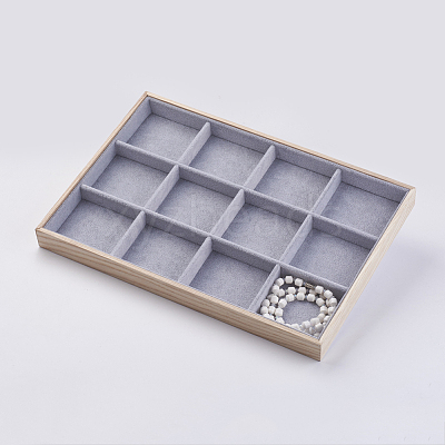 Cuboid Wood Ornament Displays ODIS-K002-01-1
