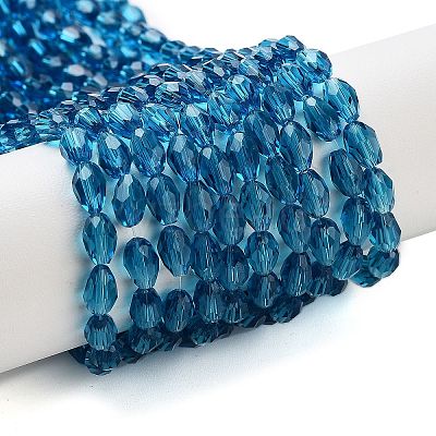 Glass Beads Strands X-GLAA-R024-6x4mm-4-1