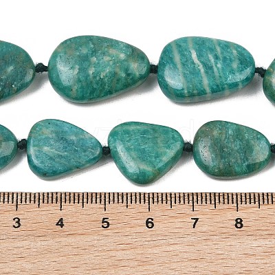 Natural Amazonite Beads Strands GG-CBA3D9B-09-1